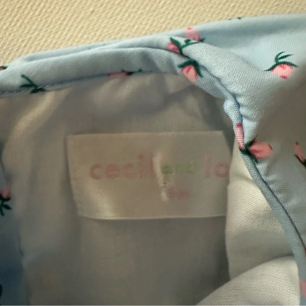 Cecil and Lou 6 Months Baby Girl Floral Top & Pink Short Set Outfit